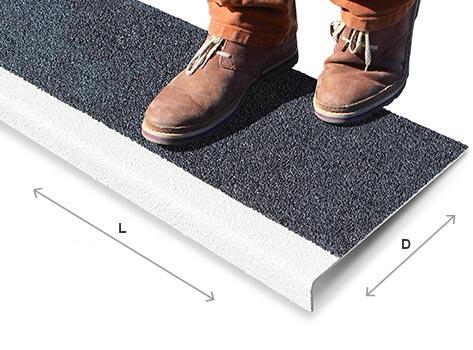 Anti Slip GRP Stair Treads - Heavy Duty Covers for Harsh Conditions – Durable, Secure, and Easy to Install