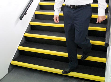 Anti Slip GRP Stair Treads - Heavy Duty Covers for Harsh Conditions – Durable, Secure, and Easy to Install