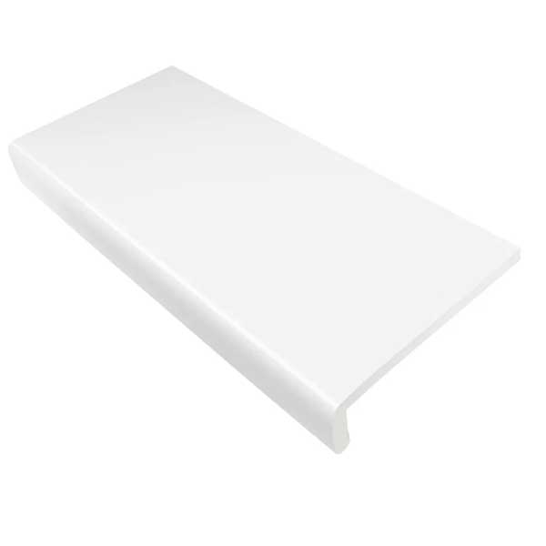Bullnose Capping for Internal Cill - 1.25m Long uPVC Window Board Plastic Cover