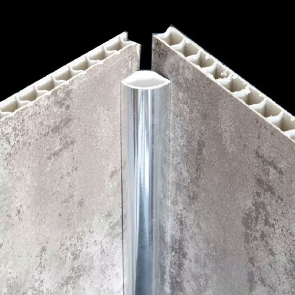 Chrome Silver Quadrant Trim for Finishing Bathroom Cladding Corners