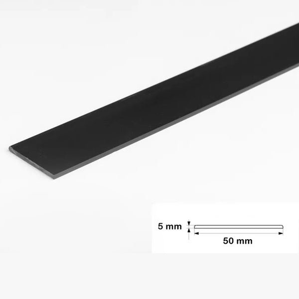 2.5 Metre PVC Flat Bar Trim for Architrave and Cover