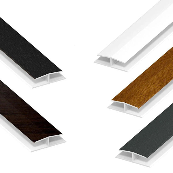 PVC Soffit Joint H Trim Plastic Jointing Strip  - 300mm Length