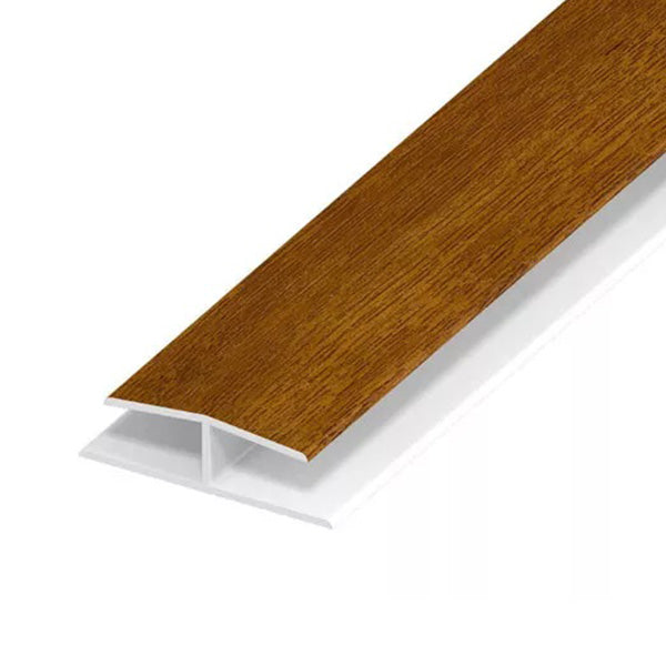 PVC Soffit Joint H Trim Plastic Jointing Strip  - 300mm Length