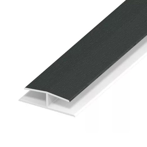 PVC Soffit Joint H Trim Plastic Jointing Strip  - 300mm Length