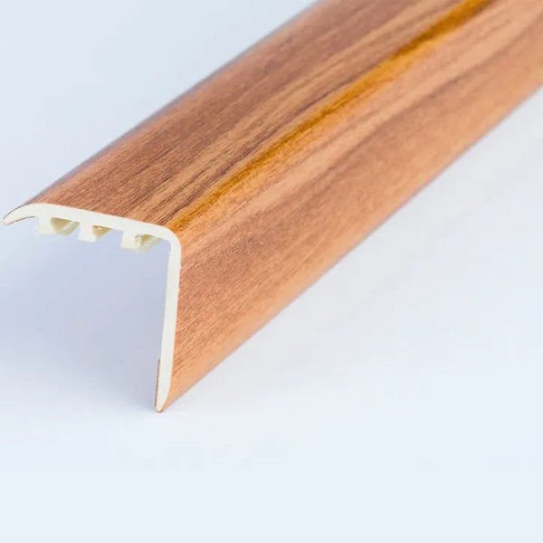 UPVC Stair Nosing Trim with Wood Effect – 30 x 30mm