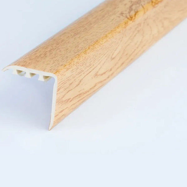 UPVC Stair Nosing Trim with Wood Effect – 30 x 30mm