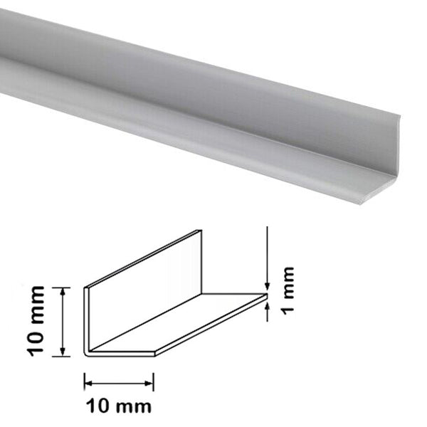 5m Flexible Self Adhesive Plastic PVC 90 Degree Corner Trim