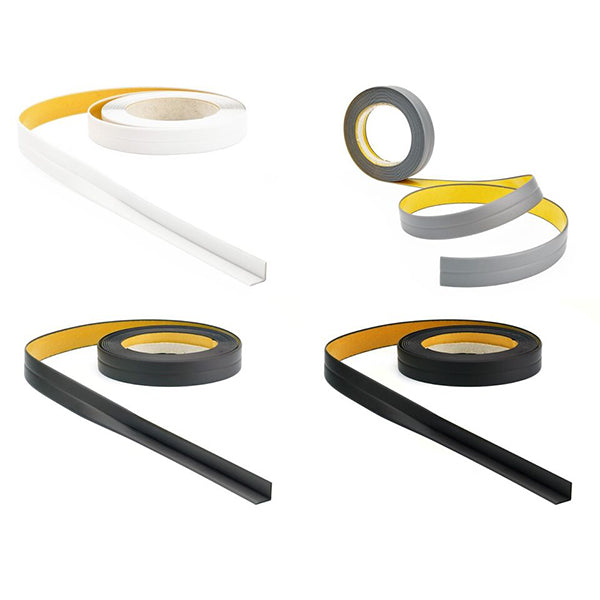 5m Flexible Self Adhesive Plastic PVC 90 Degree Corner Trim