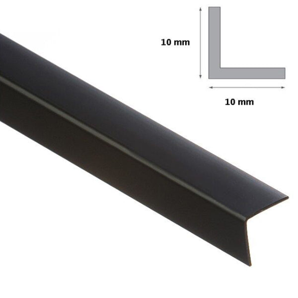 2.5m Long Plastic PVC Corner Trim with a 90 Degree Angle