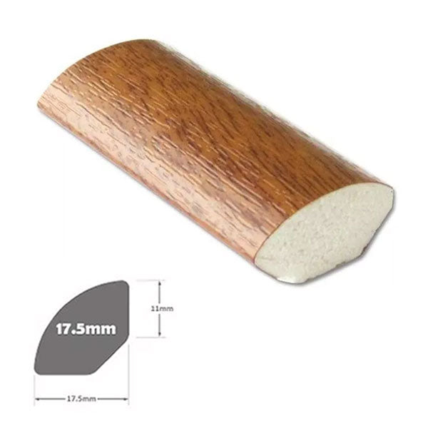 95cm UPVC Finishing Trim - Quadrant Plastic Beading for Windows and Tiles