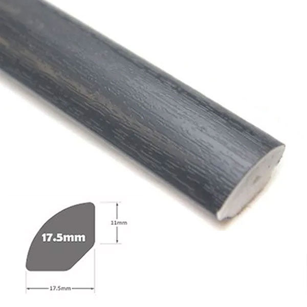 95cm UPVC Finishing Trim - Quadrant Plastic Beading for Windows and Tiles