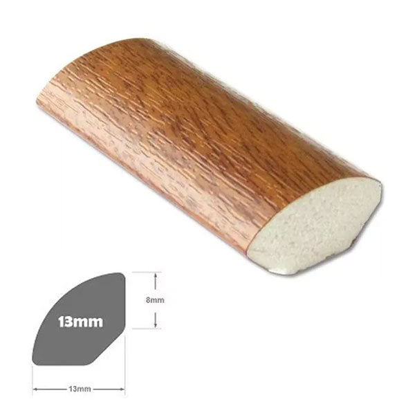 95cm UPVC Finishing Trim - Quadrant Plastic Beading for Windows and Tiles