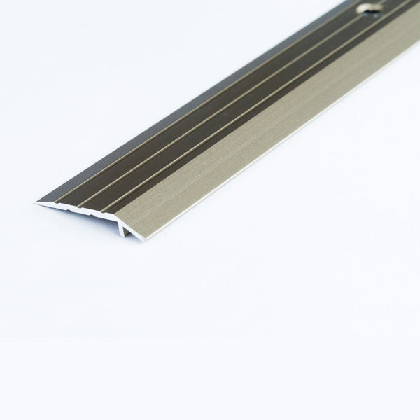 1m Aluminium Edge Trim Ramp for Door Thresholds with Anodised Finish