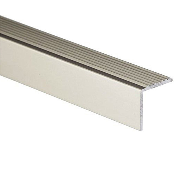 19.5 x 20mm Non Slip Aluminium Nosing Trim for Stair Edges