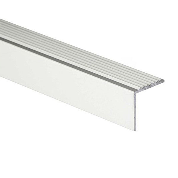 19.5 x 20mm Non Slip Aluminium Nosing Trim for Stair Edges