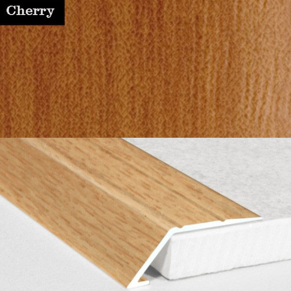 31mm Self Adhesive Aluminum Door Threshold Ramp with Wood Effect