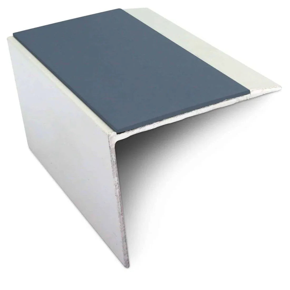 67 x 55mm Non Slip Aluminium Stair Nosing Edge Trim with PVC Insert