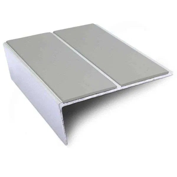 85 x 32mm Aluminum Stair Nosing with Non Slip PVC Insert