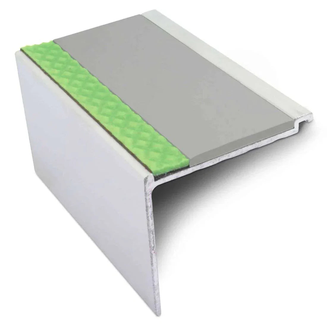 60 x 55mm Tredsafe Non Slip Stair Nosing - DDA Compliant