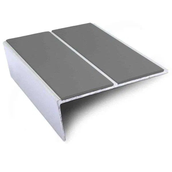 85 x 32mm Aluminum Stair Nosing with Non Slip PVC Insert