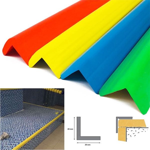 Plastic PVC 90 Degree Wall Corner Edge Protector