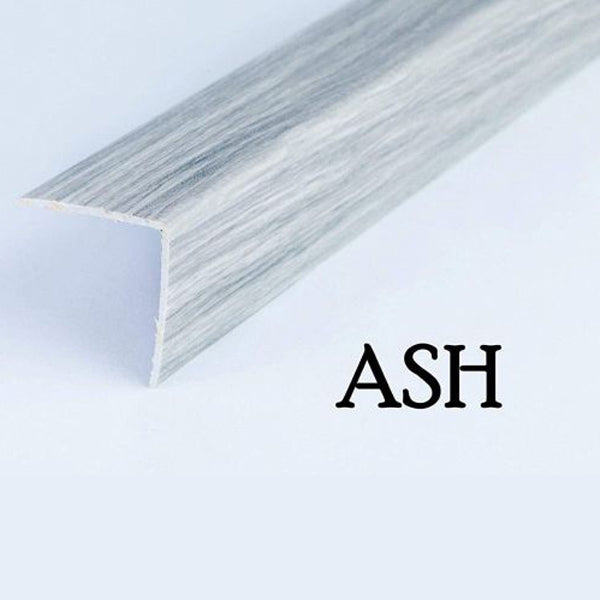 2.5m PVC Plastic Corner Edge Protector with Wood Aesthetic