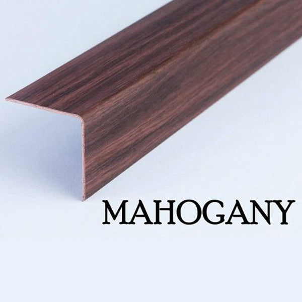 2.5m PVC Plastic Corner Edge Protector with Wood Aesthetic
