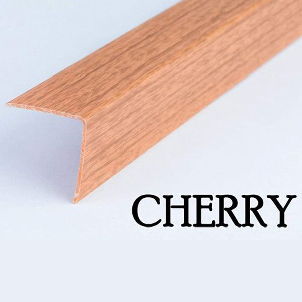 2.5m PVC Plastic Corner Edge Protector with Wood Aesthetic