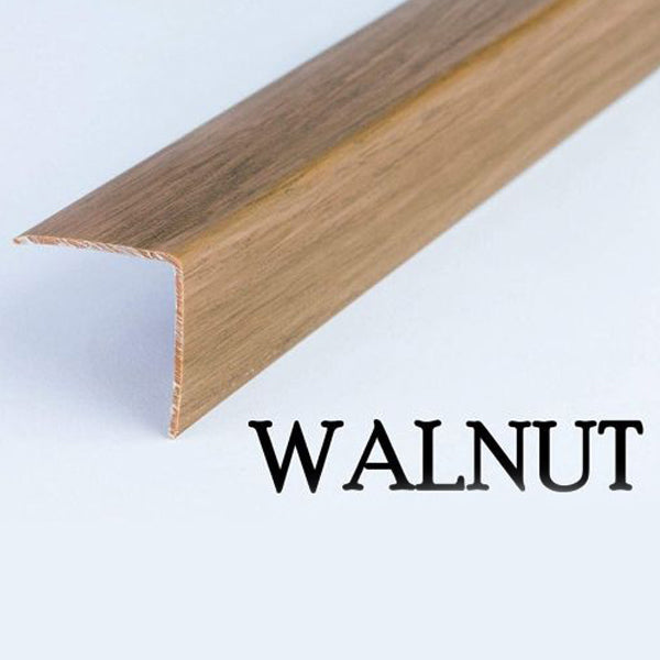 2.5m PVC Plastic Corner Edge Protector with Wood Aesthetic