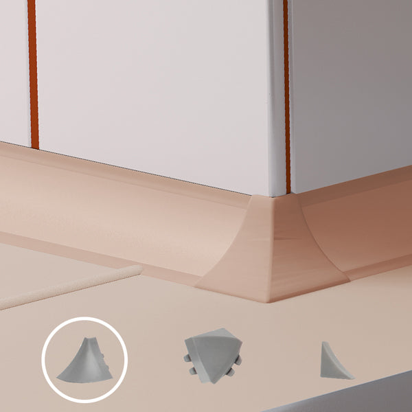 3m Splashback Edging Trim Accessories for Worktop Profile Strips