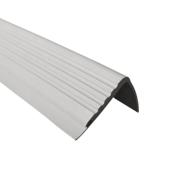 PVC Bullnose Nosing with Non Slip Rubber for Angle Step Edge Trim 60 x 40mm