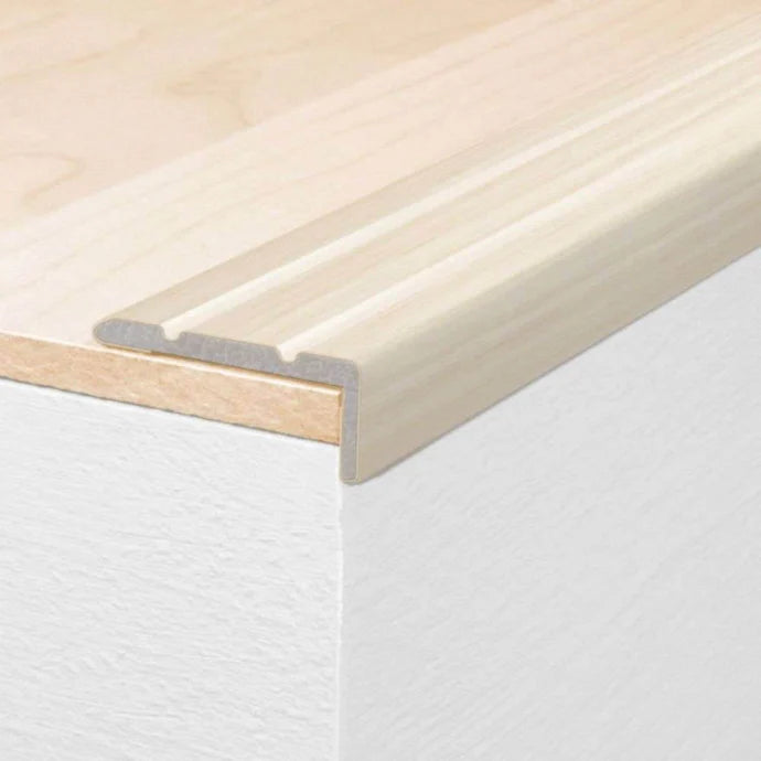 25 x 10mm Self Adhesive Aluminium Non Slip Stair Edge Nosing