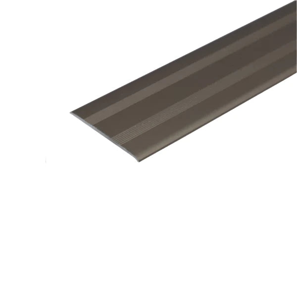 35mm Anodized Aluminium Flat Door Threshold with Self Adhesive Backing