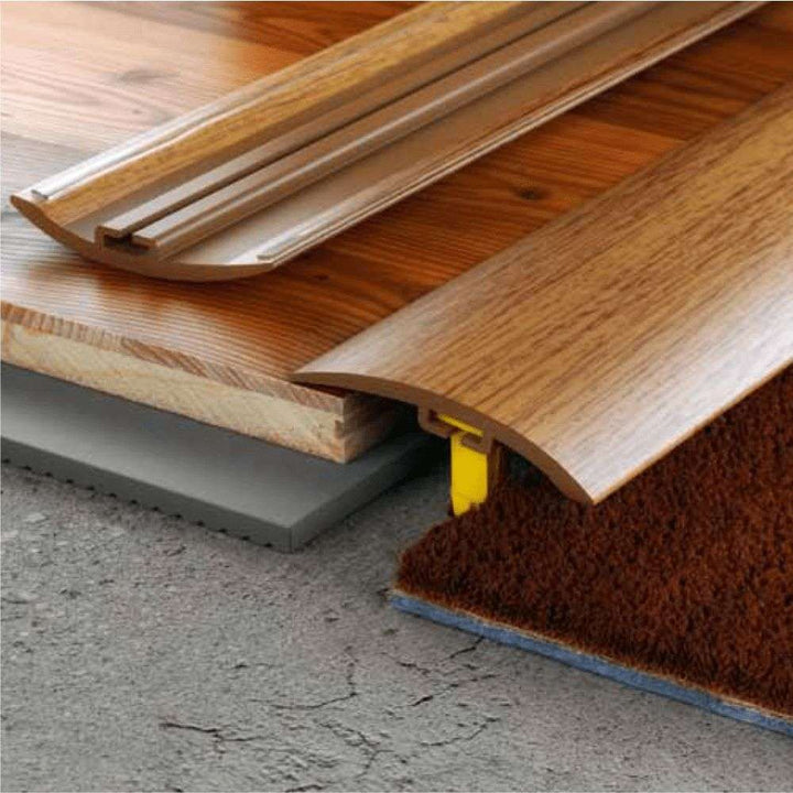 42mm PVC Threshold Strip with Wood Finish