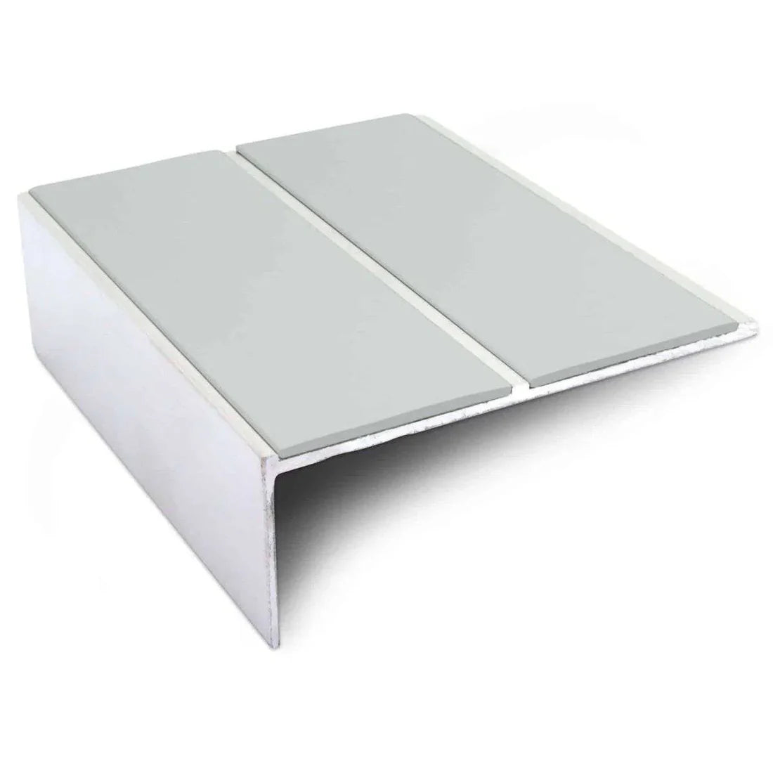 85 x 32mm Non Slip Aluminium Stair Nosing Edge with PVC Insert