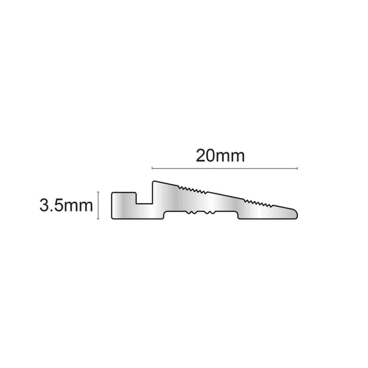 Durable Clip Ramp – 20mm x 3.5mm x 3.22m