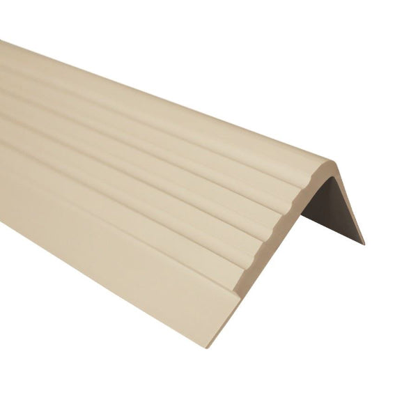 Anti/Non Slip Bullnose Rubber Angle Stair Nosing and Edge Trim 40 x 42mm