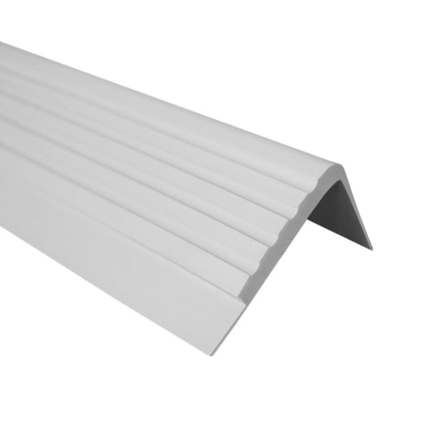 Anti/Non Slip Bullnose Rubber Angle Stair Nosing and Edge Trim 40 x 42mm