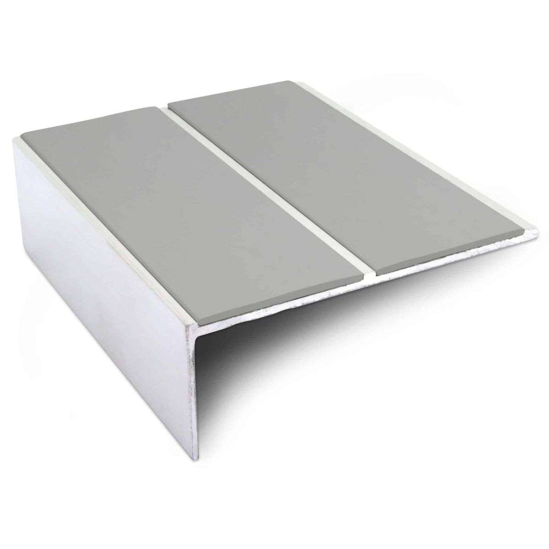 85 x 32mm Non Slip Aluminium Stair Nosing Edge with PVC Insert