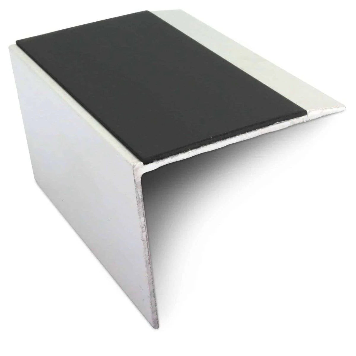 67 x 55mm Non Slip Aluminium Stair Nosing Edge Trim with PVC Insert