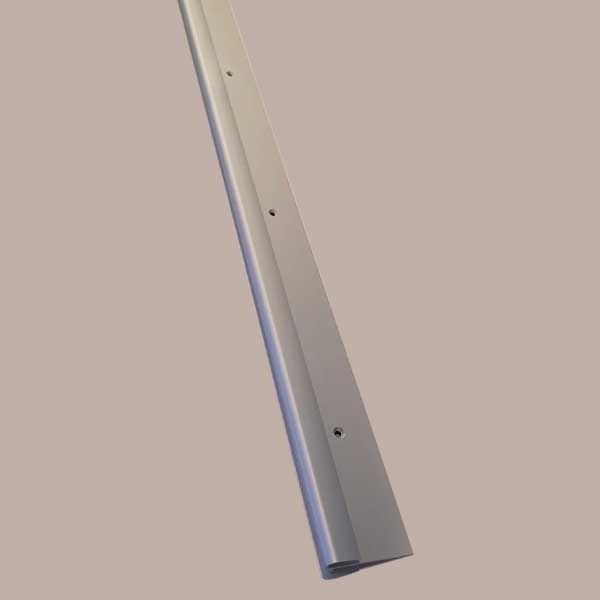 Anodised Aluminium Step Floor Stair Nosing Edge Trim for 14-16mm Flooring