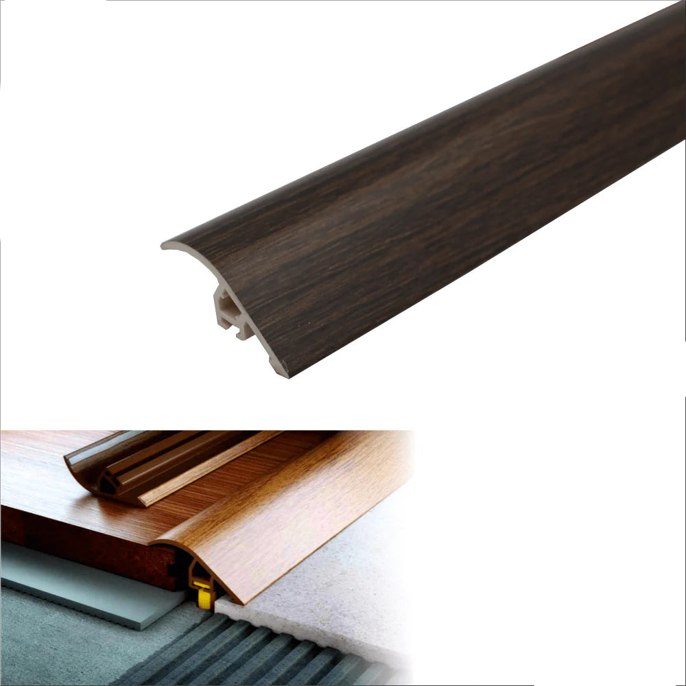 40mm Wood Effect PVC Door Threshold Ramp